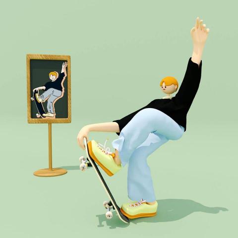 張雅雯 - 3D人物角色設計