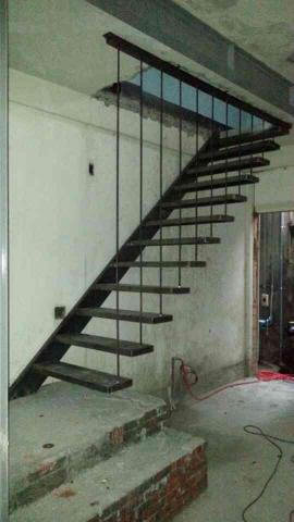 翔生工程 - 造型鐵鐵梯,店家樓梯