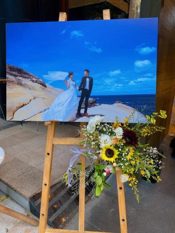 日日.晴  花藝工作室 - 婚禮布置-相框 日日.晴  花藝工作室 - 婚禮布置-相框