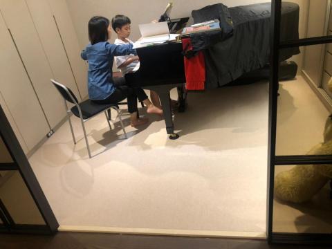 Sheng Hsiang Wen - 鋼琴房地板隔音改善
