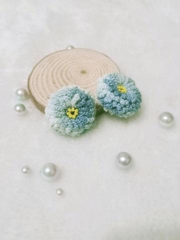 張歆若 - （鉤織）重瓣雛菊耳鉤