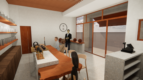 鴻名室內設計裝修 - 迪化街茶葉館