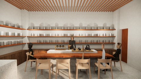 鴻名室內設計裝修 - 迪化街茶葉館