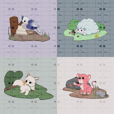 磚頭Zhuan - 案件成果分享_定制動物化插圖