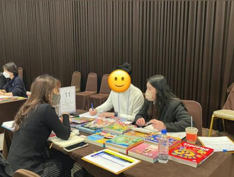 李玉婷 - 中韓口譯、筆譯 - 2022.11 K-Book Copyright Market - 工作照