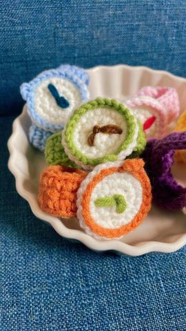 Mia - 鉤針作品-寶寶手錶