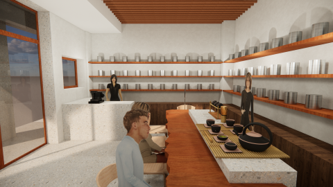 鴻名室內設計裝修 - 迪化街茶葉館