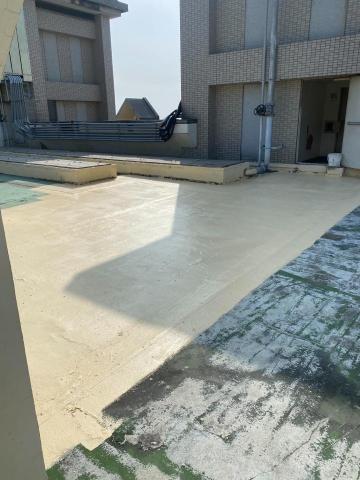 允久實業有限公司 - 屏東，冬山河大樓，防水工程施工後