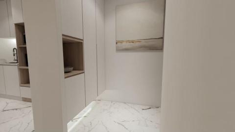 鴻宇室內裝修有限公司 - 五股陳宅翻新-(玄關)
#系統櫃體
#銀狐地坪磁磚
#鋁條燈照明
#油漆工程