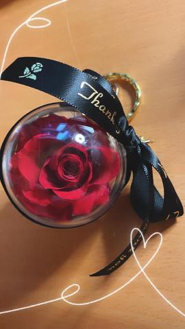 Mia - 永生花鑰匙圈代工