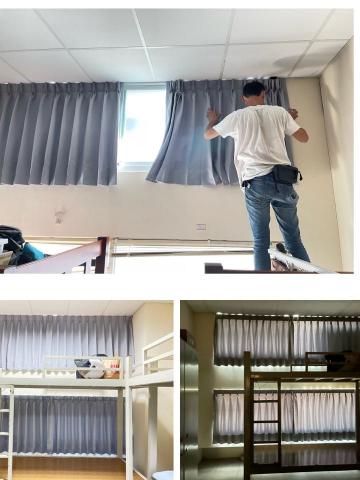 森境窗簾 - 公家機關-學校-公家機關宿舍/防焰窗簾