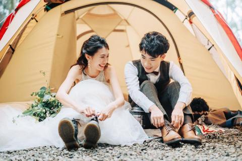 Rosa Wang Makeup Artist 彩妝造型 - 露營婚紗