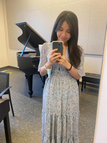 🇺🇸留美| 薩克斯風、鋼琴、英文教學| 林口、龜山 - 美國音樂院琴房練琴