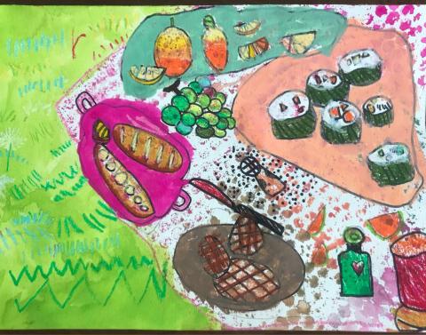 游文綺 - 家教學生作品(小一) 游文綺 - 家教學生作品(小一)