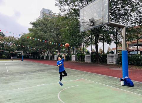 DannyYu - 課程結束不忘持續加強訓練? 熱愛籃球的孩子
