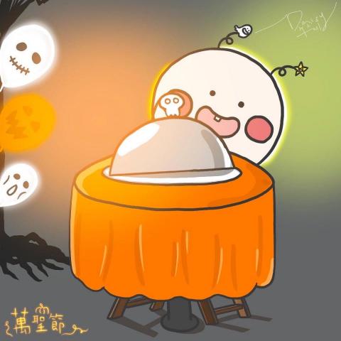 雛雛手繪設計❀ - 萬聖節小卡