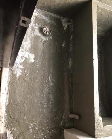 億昇企業社-專職防水、泥作、磁磚工程 - 廁所彈泥施作