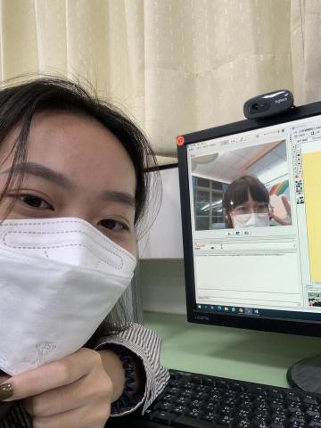 洪依瑄 - 教育部數位學伴計畫上課紀念