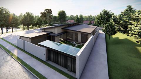 劉浩宇 - 田尾 自住養老宅 外觀設計 室內設計