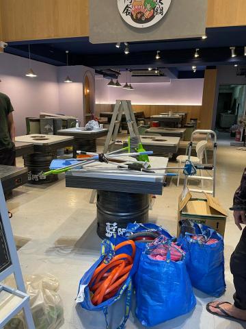 潔淨屋家電居家清潔 - 店面裝潢樓細清進場