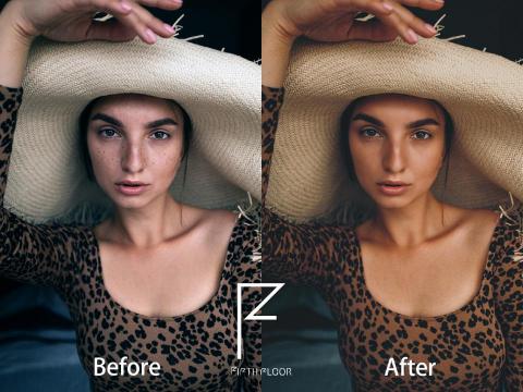 伍樓影像 - 人像修片、改色處理範例