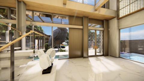 劉浩宇 - 豐原 在地知名建設接待中心室內設計