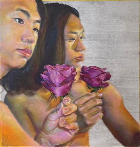 柯衍吉 - 油性粉彩、紙板