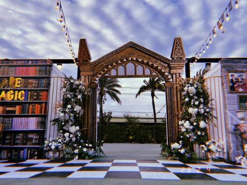 Chelsea花藝設計師 - 哈利波特主題婚禮