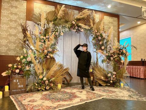 Chelsea花藝設計師 - 宴會廳波西米亞主題婚禮