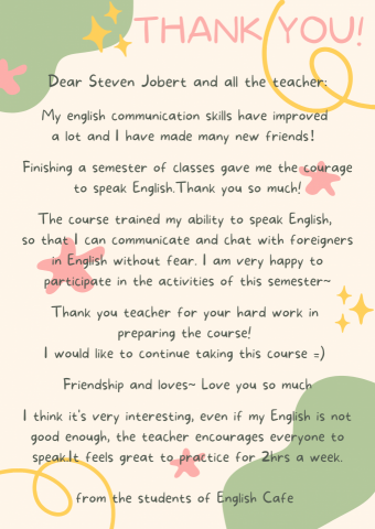 miu miu huang - 祝福、感謝 編排設計