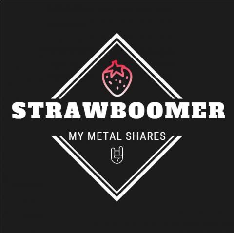 劉柏毅 - 也是替同一重金屬粉絲頁製作頭像，以簡單文字說明該粉專用途，並以粉色漸層帶出金屬感覺，呈現該粉專所分享的主題。