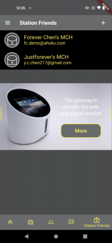 Justforever - [Flutter] 遠距照護APP - Caregiver