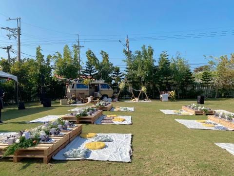 Chelsea花藝設計師 - 野餐露營風格婚禮