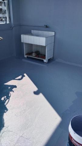 奇佳油漆防水工程 - 屏東中正路頂樓防水完工照