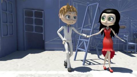 香綸的配音工作室 Sharon Ankh - ３Ｄ作品，建模、拆分ＵＶ貼圖、打光、動作製作