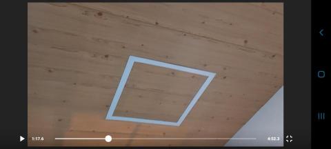 雅匠裝修聯合工程 - 廁所天花板，維修孔。