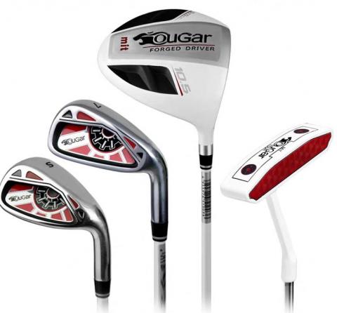 “百桿聚樂部” - 新手半套球桿 - 1號木桿 + 7號鐵桿 + 短切桿+ 推桿，為您首次下場體驗做好準備！