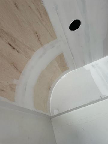 佑聯工程行 - 天花板批土作業