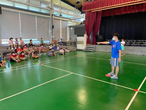 蕭霖 - 彰化縣新民國小羽球夏令營