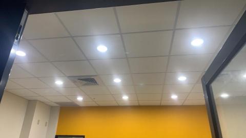 富發工程 - 輕鋼架+坎燈