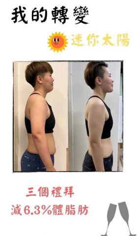 體態管理教練Abby - 三週-6%體脂