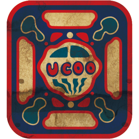 黃愉茹 - 復古logo設計 / 擅長將圖片做舊、加入質感 