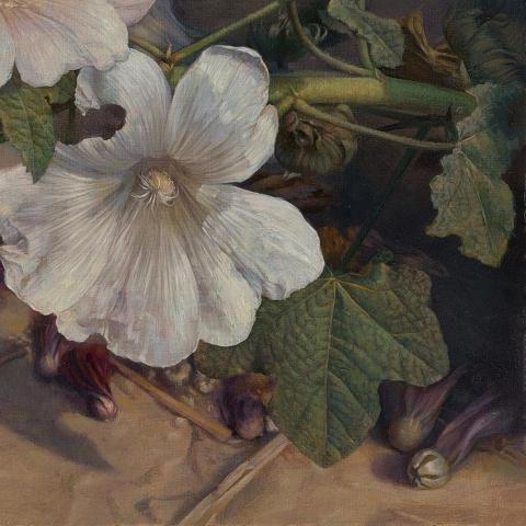 張榕展 - 花卉油畫