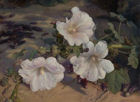 張榕展 - 花卉油畫