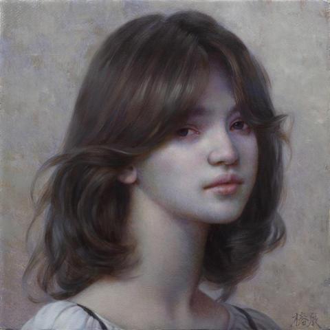 張榕展 - 人像油畫