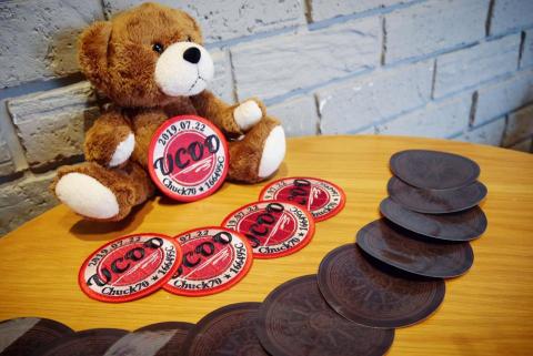 黃愉茹 - 燙布貼設計/logo設計/貼紙設計