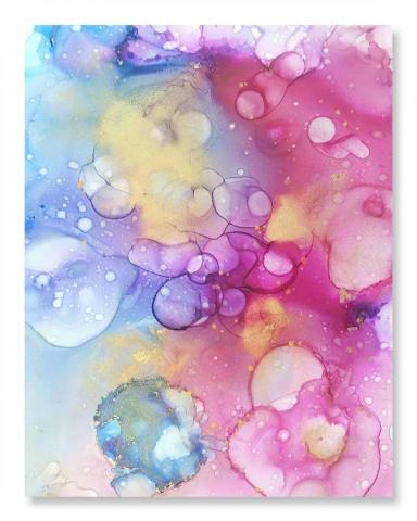 游Tina - 酒精墨水畫