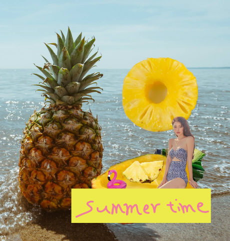 創造工作室 - 來杯鳳梨飲料吧 海報