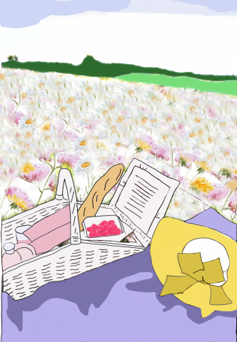 創造工作室 - 野餐風  手繪