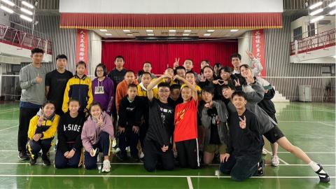 馬紹寧 - 豐原國中羽球校隊交流